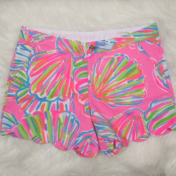 Lilly Pulitzer Pants - Lilly Pulitzer Shellabrate Buttercup Shorts